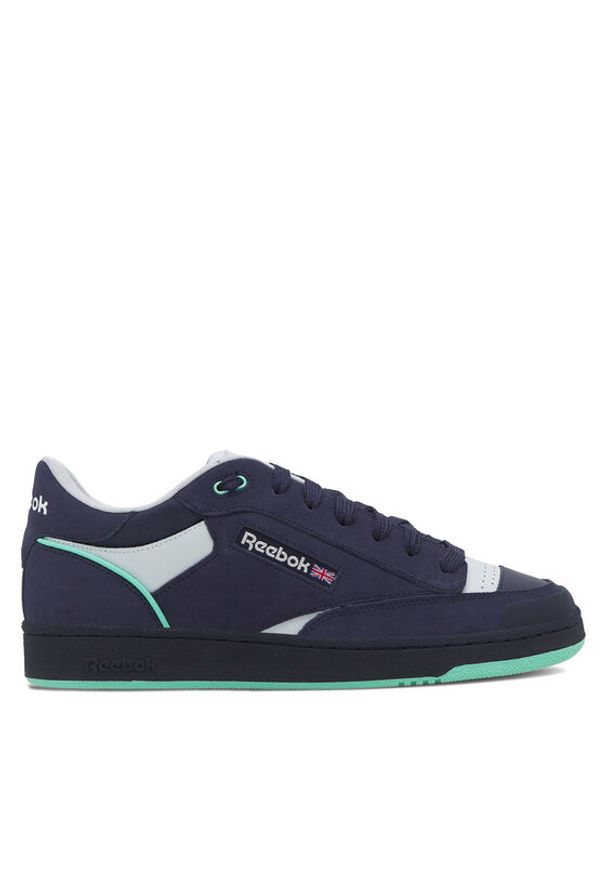Reebok Sneakersy Club C Bulc 100033731-M Granatowy. Kolor: niebieski. Materiał: skóra. Model: Reebok Club