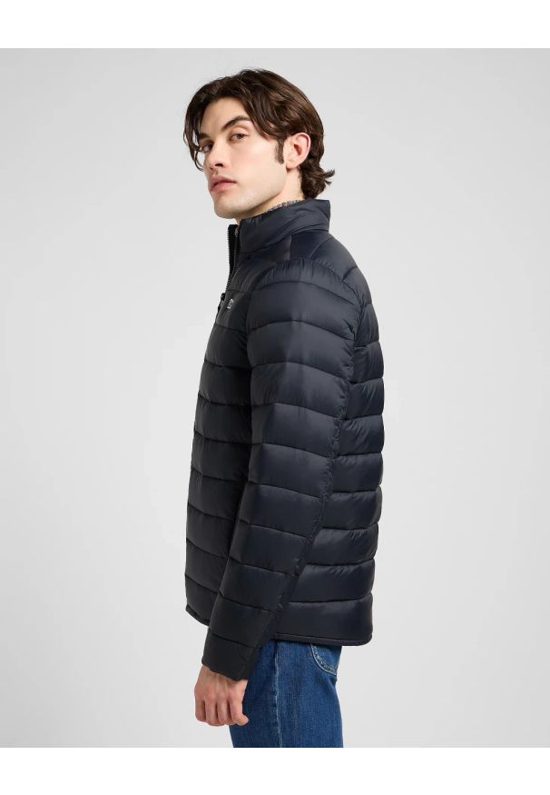 Lee - MESKA KURTKA LEE STAND COLLAR PUFFER BLACK 112370431