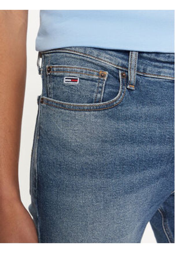 Tommy Jeans Jeansy Simon DM0DM20548 Niebieski Skinny Fit. Kolor: niebieski