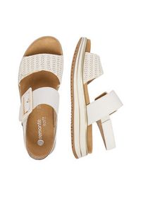 Remonte Sandały CEO-D1J53-81 Biały. Kolor: biały. Materiał: skóra, syntetyk #3