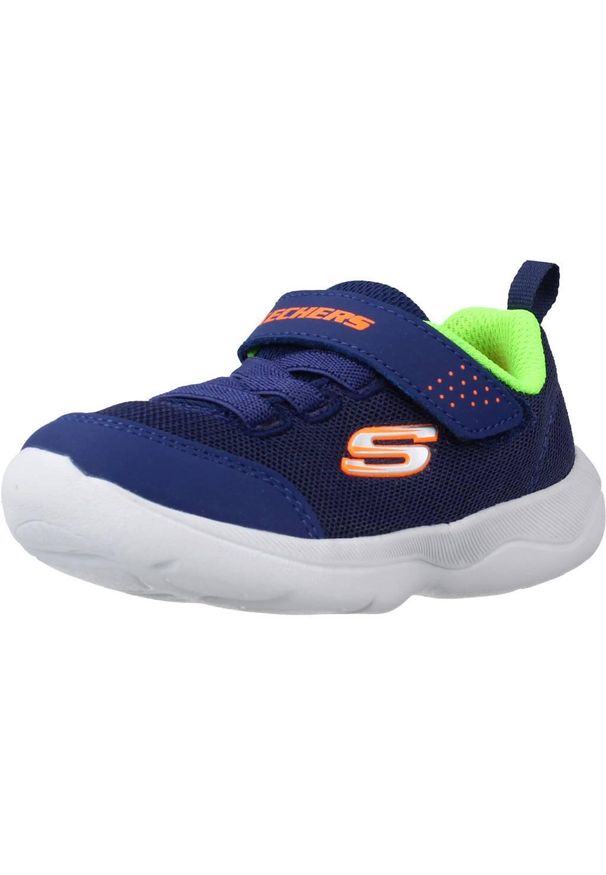 skechers - Tenisówki Skechers Model Skech-stepz 2.0 Mini Kolor Niebieski. Kolor: niebieski. Materiał: materiał, syntetyk, tkanina