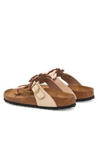 Birkenstock Japonki Gizeh Flowers 1029304 Różowy. Kolor: różowy. Materiał: skóra #5