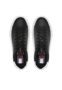 Tommy Jeans Sneakersy Leather Outsole EM0EM01159 Czarny. Kolor: czarny. Materiał: skóra #6