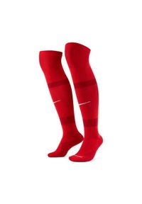 Legginsy Nike U NK MATCHFIT KNEE HIGH - TEAM, Dla obu płci. Kolor: czerwony. Materiał: materiał, poliester. Sport: piłka nożna