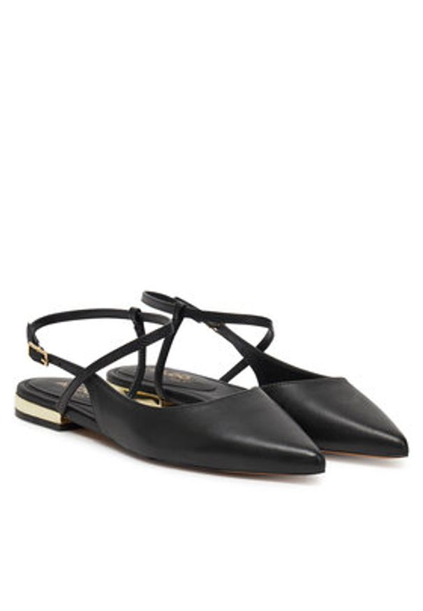 Aldo Sandały Sarine 13727786 Czarny. Kolor: czarny. Materiał: skóra