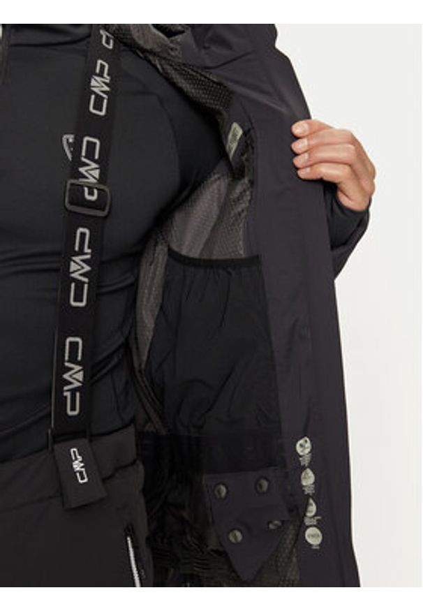 CMP Kurtka narciarska 34W4727 Czarny Regular Fit. Kolor: czarny. Materiał: włókno. Sport: narciarstwo