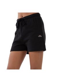 Spodenki Ellesse Nanoarrow SGM14159079 - czarne. Kolor: czarny. Materiał: dresówka, bawełna, materiał. Sezon: lato