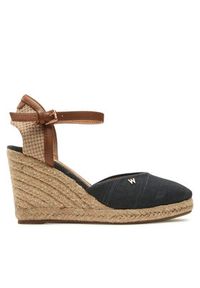 Wrangler Espadryle Brava WL31500A Granatowy. Kolor: niebieski. Materiał: materiał #2