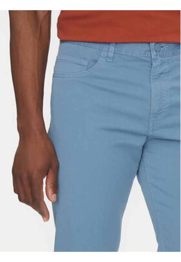 BOSS Spodnie materiałowe H-Re.Maine5 50538370 Błękitny Regular Fit. Kolor: niebieski. Materiał: bawełna