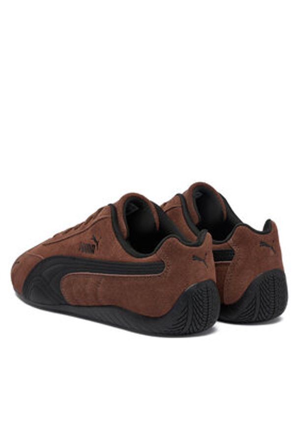 Puma Sneakersy Speedcat 406329 82 Brązowy. Kolor: brązowy. Materiał: zamsz, skóra