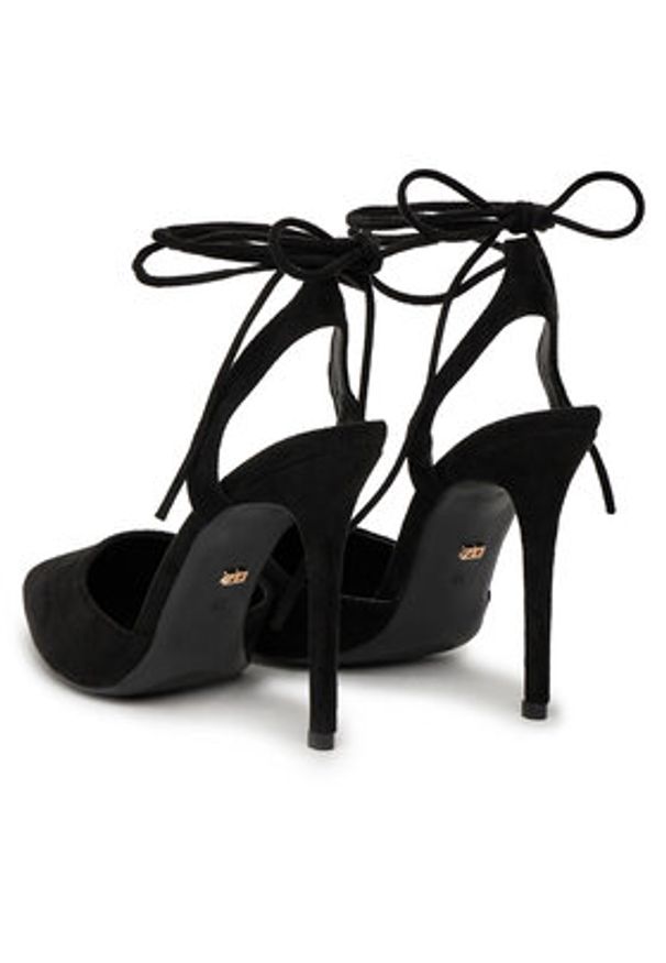 DeeZee Szpilki AB-1439-1 Czarny. Kolor: czarny. Materiał: materiał. Obcas: na szpilce