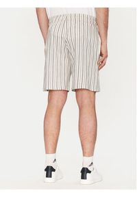 Jack & Jones - Jack&Jones Szorty materiałowe Jaide 12275412 Beżowy Relaxed Fit. Kolor: beżowy. Materiał: bawełna #8