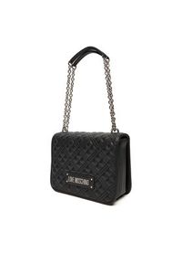 Love Moschino - LOVE MOSCHINO Torebka JC4000PP0NLA000B Czarny. Kolor: czarny. Materiał: skórzane