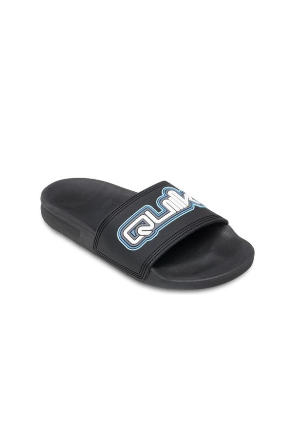 Quiksilver - Sandały wsuwane dla Chłopcy RIVI Czarny. Zapięcie: bez zapięcia. Kolor: szary. Materiał: guma, syntetyk. Sezon: lato