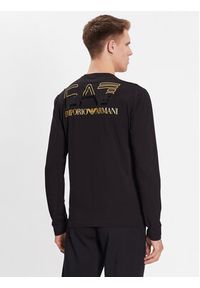 EA7 Emporio Armani Longsleeve 3RPT08 PJLBZ 0208 Czarny Regular Fit. Kolor: czarny. Materiał: bawełna. Długość rękawa: długi rękaw #3