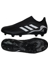 Adidas - Buty piłkarskie adidas Copa Sense.3 Ll Fg M GV9048 czarne czarne. Kolor: czarny. Materiał: materiał. Sport: piłka nożna