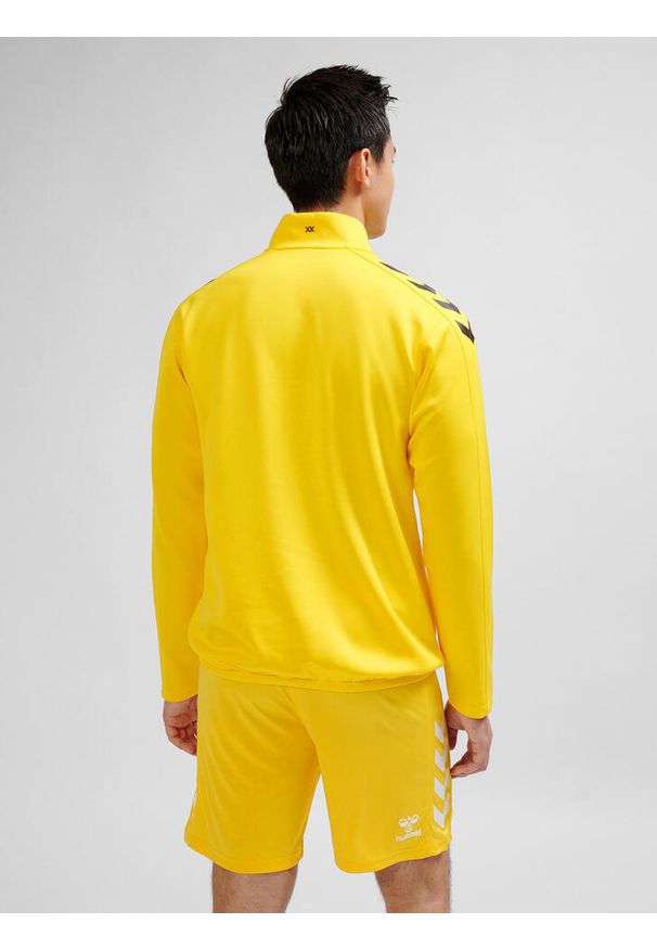 Bluza 1/2 zip Hummel Core XK. Kolor: pomarańczowy, wielokolorowy, żółty. Sport: piłka ręczna