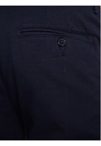 Selected Homme Chinosy 16087665 Granatowy Straight Fit. Kolor: niebieski. Materiał: bawełna #5