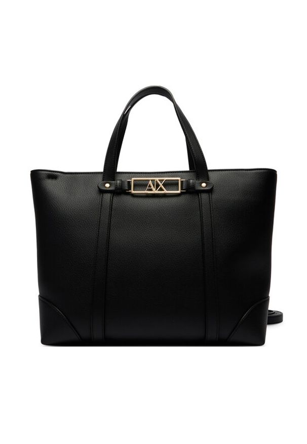 Armani Exchange Torebka XW002609 AF15632 UC010 Czarny. Kolor: czarny. Materiał: skórzane