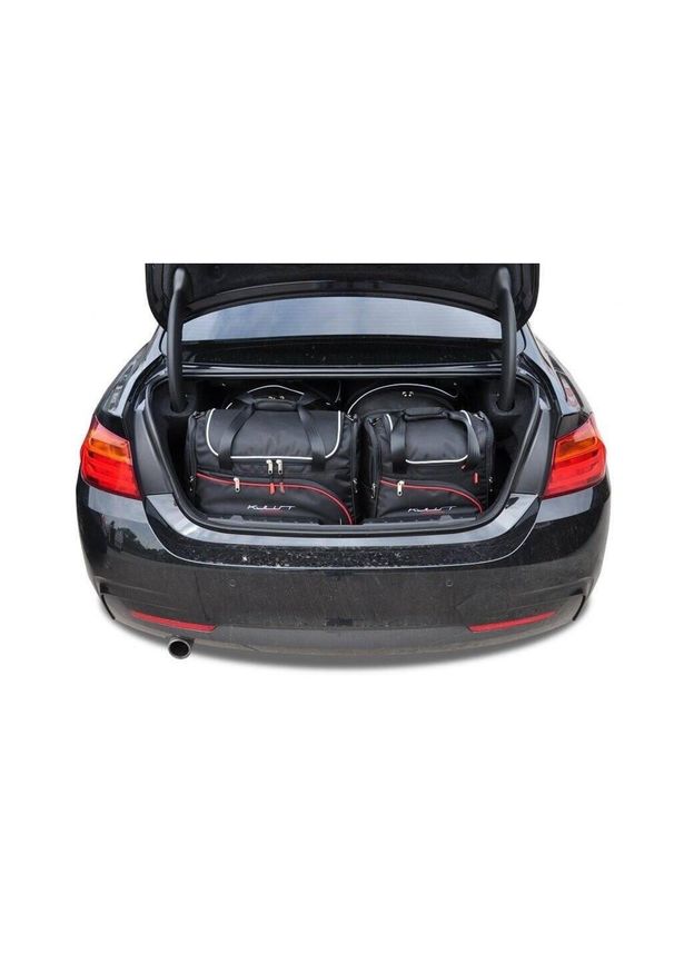 KJUST - Torby Do Bagażnika Bmw 4 Coupe 2013-2020 4Szt Kjust. Kolor: czarny. Styl: sportowy