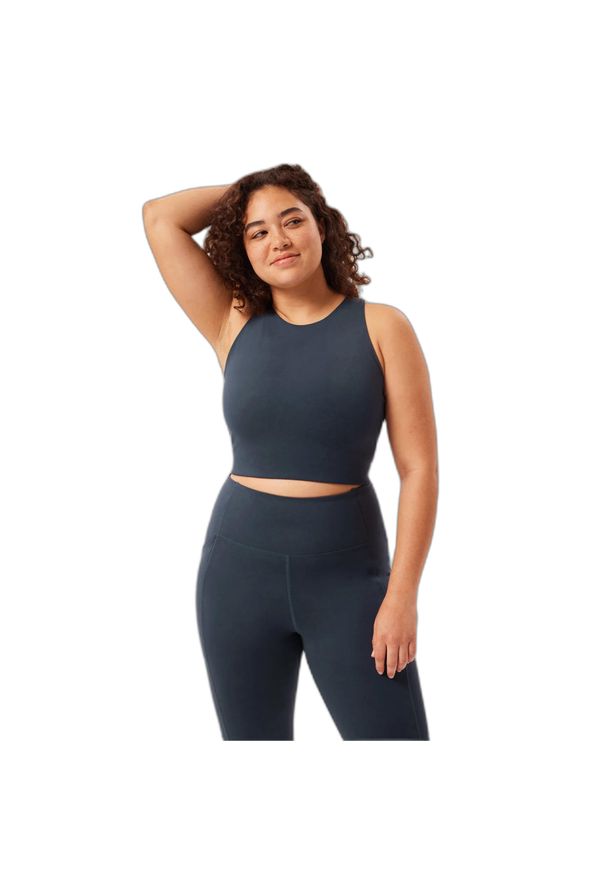 GIRLFRIEND COLLECTIVE - Biustonosz dla kobiet Girlfriend Collective Dylan. Kolor: niebieski