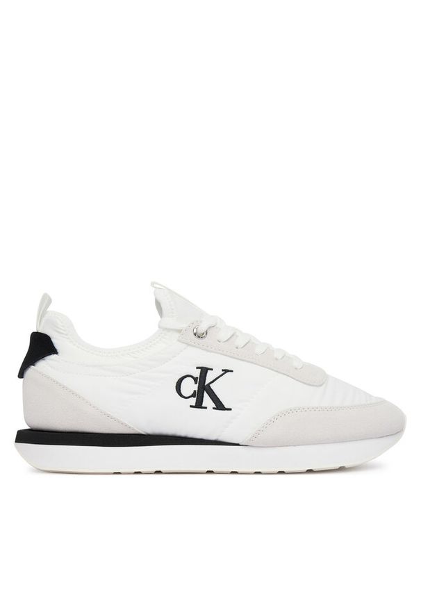 Sneakersy Calvin Klein. Kolor: biały
