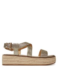 MICHAEL Michael Kors Espadryle Lynn 40S5LYFS1M Złoty. Kolor: złoty. Materiał: skóra