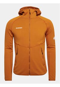 Mammut Bluza Aconcagua Ml Hooded Jacket 1014-04281-7502-114 Brązowy Regular Fit. Kolor: brązowy. Materiał: syntetyk