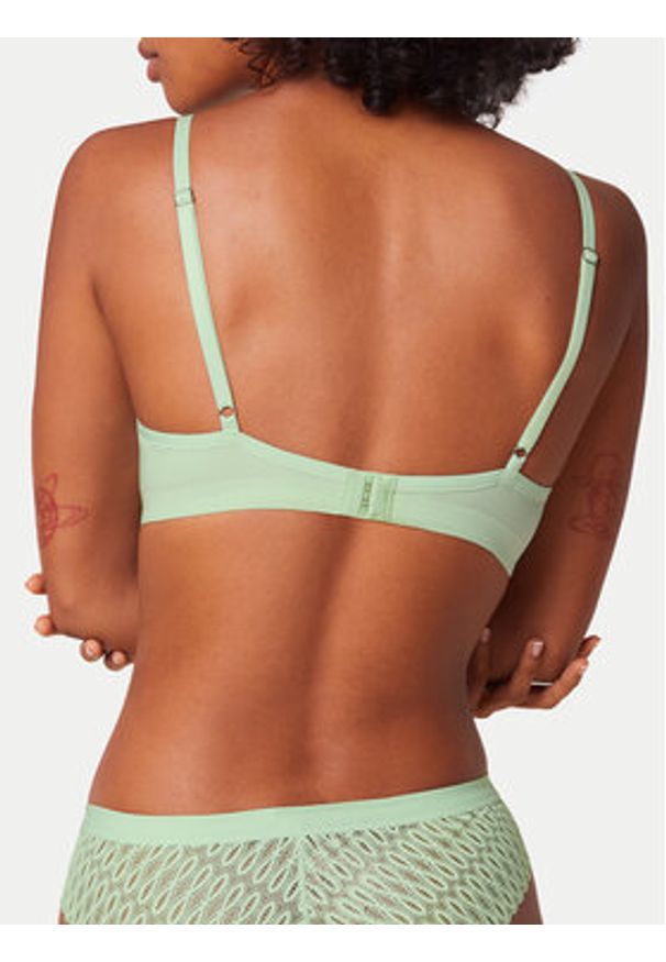 Triumph Biustonosz braletka Aura Spotlight 10216460 Zielony. Kolor: zielony. Materiał: syntetyk