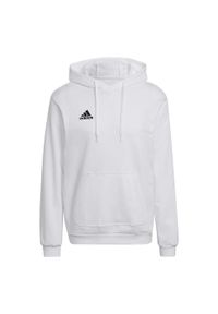 Bluza do piłki nożnej męska Adidas Entrada 22. Kolor: biały, wielokolorowy, czarny. Materiał: bawełna, poliester. Sport: piłka nożna
