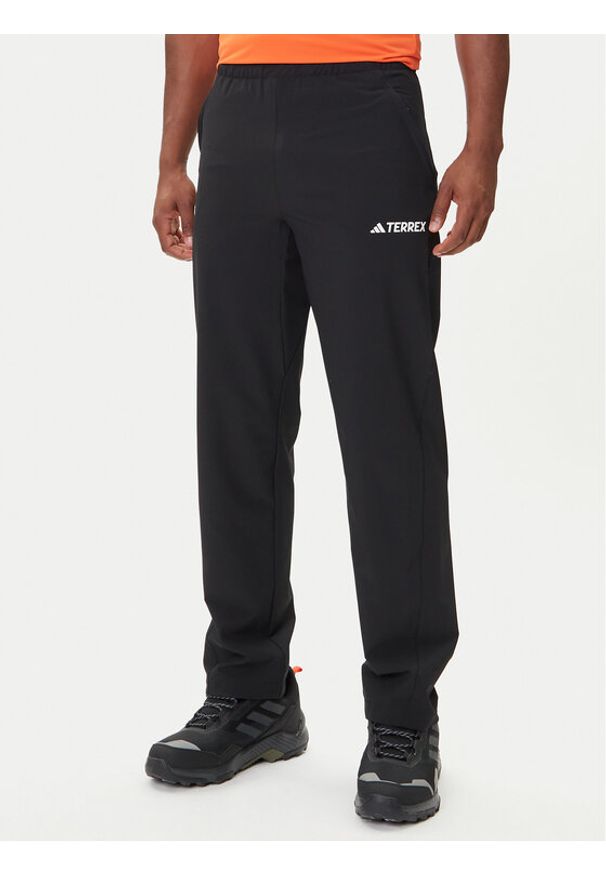 Adidas - adidas Spodnie outdoor Terrex Multi Liteflex JF3709 Czarny Regular Fit. Kolor: czarny. Materiał: syntetyk. Sport: outdoor