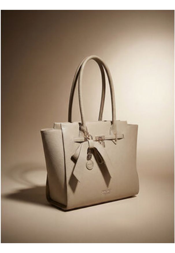 Nine West Torebka CEO-Chelsea-Charm-III-LX10186 Beżowy. Kolor: beżowy