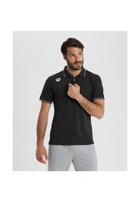 Koszulka polo Arena Team Polo shirt Solid Cotton. Typ kołnierza: polo. Kolor: czarny. Materiał: bawełna