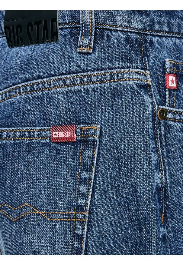 Big-Star - Jeansy chłopięce loose granatowe Zacky 586. Okazja: na co dzień. Stan: podwyższony. Kolor: niebieski. Materiał: jeans. Styl: casual, vintage, klasyczny
