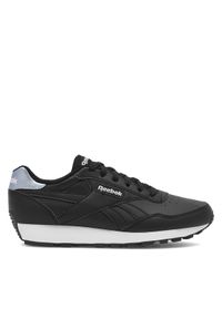 Reebok Sneakersy Rewind Run 100074224 Czarny. Kolor: czarny. Materiał: skóra. Sport: bieganie