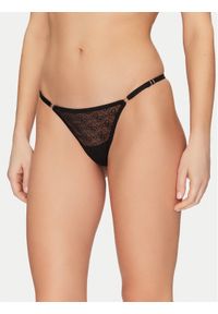 Guess Stringi O5RE10 KCLB0 Czarny. Kolor: czarny. Materiał: materiał, poliamid