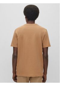 BOSS - Boss T-Shirt Tiburt 240 50452680 Beżowy Regular Fit. Kolor: beżowy. Materiał: bawełna #2
