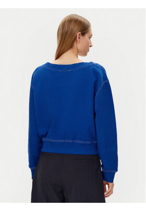 Marc O'Polo Bluza 502 4073 54067 Niebieski Regular Fit. Typ kołnierza: polo. Kolor: niebieski. Materiał: bawełna