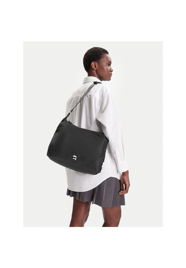 Karl Lagerfeld - Torebka KARL LAGERFELD. Kolor: czarny