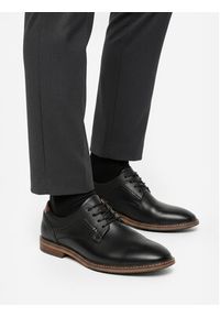 Lanetti Półbuty CEO-1896 124AM Czarny. Kolor: czarny. Materiał: materiał #7