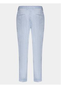 CINQUE Spodnie materiałowe Cisand 2141 Niebieski Regular Fit. Kolor: niebieski. Materiał: len, materiał