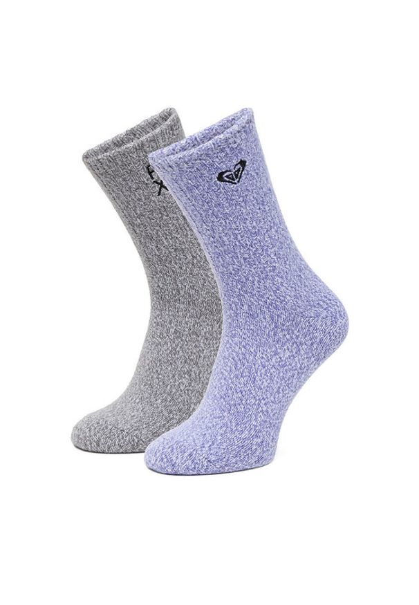 Roxy Skarpety CEO_AS_ROXY_06_W_AW25 (2 PACK) mix Szary. Kolor: szary. Materiał: poliester, materiał