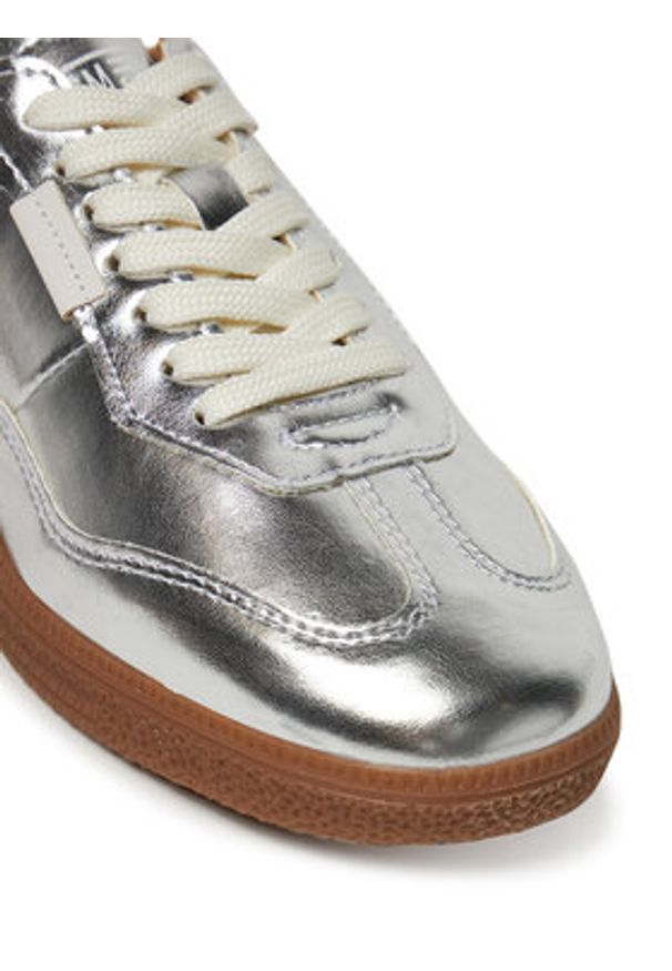 Steve Madden Sneakersy Emporia SM11003419 Srebrny. Kolor: srebrny. Materiał: skóra