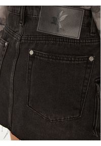 One Teaspoon Spódnica mini Sloane 26668 Czarny Regular Fit. Kolor: czarny. Materiał: bawełna #2