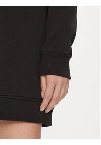 Calvin Klein Jeans Sukienka codzienna Double Ck Hoodie Dress J20J223257 Czarny Oversize. Okazja: na co dzień. Kolor: czarny. Materiał: syntetyk, bawełna. Typ sukienki: oversize, proste. Styl: casual #5