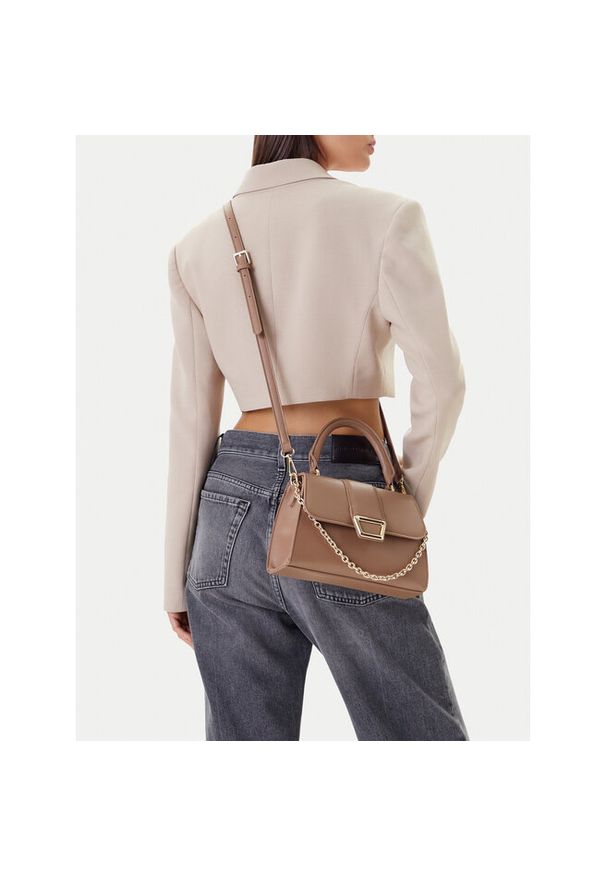 Torebka DeeZee. Kolor: brązowy