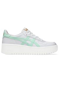 Sneakersy damskie Asics Japan S PF. Okazja: na co dzień. Zapięcie: pasek. Kolor: biały. Obcas: na platformie #1