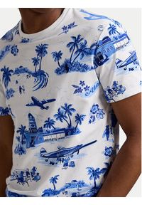 Polo Ralph Lauren T-Shirt 710963814001 Niebieski Custom Slim Fit. Typ kołnierza: polo. Kolor: niebieski. Materiał: bawełna #3