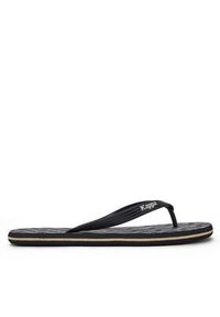 Kappa Japonki 371G1KW Black - Beige Lt Almond Kolorowy. Materiał: syntetyk, materiał. Wzór: kolorowy #2