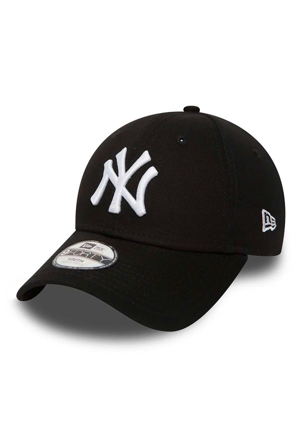New Era - Nowe Czapki Era K 940 Mlb League Basic Ney Dzieci. Kolor: czarny. Materiał: bawełna. Styl: sportowy